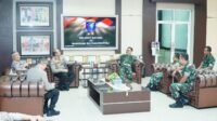 Pangdam XII/Tpr Terima Kunjungan Silaturahmi Kapolda Kalbar