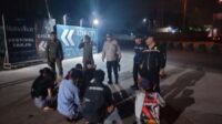 Jaga Kondusifitas Pada Malam Hari Polsek Babakan Madang Polres Bogor Gelar Patroli