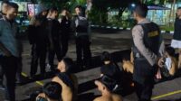 Tim Sakera Polres Sampang Amankan 10 Remaja Pelaku Tawuran Jelang Sahur
