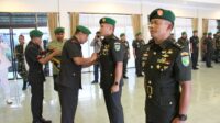 Kasrem 172/PWY Pimpin Penyerahan Jabatan Kasiops Dan Kasipers