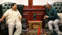 Momentum Nuzulul Qur’an 1444 H, Prabowo Sambut Hangat Habib Jafar di Kemhan
