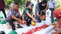 Kasad Ziarah ke TMP Kesenden dan Tinjau Pembangunan Masjid Syarif Abdurachman