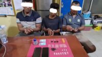 Satresnarkoba Polres Kuansing Ungkap Kasus Penyalahgunaan Narkoba, 3 Tersangka Diringkus 