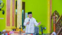 Dr H Kamsol MM Lakukan Safari Ramadhan 1444 H di Mesjid Mukhlisin Muara Uwai