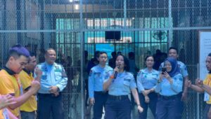 110 Warga Binaan Lapas Binjai Kanwil Kumham Sumut Laksanakan Rehabilitasi Medis