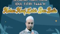 Adv, MUHAMMAD FARHAN, S.H. Ketua DPC Kab Bogor LBH Wajihas Dan SAHABAT FARHAN, Mengucapkan Selamat Hari Raya Idhul Fitri 1444 H