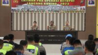 Kesiapan Operasi Ketupat Lancang Kuning 2023, Polres Kampar Gelar Lat Pra Ops Ketupat Lancang Kuning 2023
