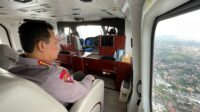 Kapolri Naik Heli Pantau Langsung Arus Mudik di Jalan Tol dan Arteri