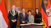 Presiden Joko Widodo Kunjungi Town Hall Hannover