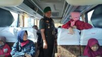Dandim 0501/JP Dampingi Pangdam Jayakarta Lepas Mudik Gratis Angkutan Lebaran 1444 H Pemprov DKI Jakarta