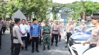 Wabup Sampang Pimpin Apel Gelar Pasukan Operasi Ketupat Semeru 2023 Di Polres Sampang
