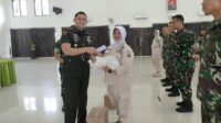 Sebagai Bentuk Perhatian Pada Satuan Dandim 0509 Kabupaten Bekasi Berikan Bingkisan