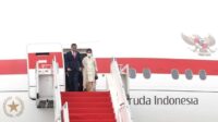 Dari Hannover, Presiden dan Ibu Iriana Tiba di Tanah Air