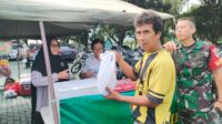 Dukung UMKM Bangkitkan Ekonomi Kodim 0509 Kabupaten Bekasi Gelar Bazar Murah