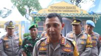 Kapolres Metro Tangerang Kota Cek Pospam Rest Area Pastikan Personil Sigap Patroli