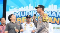 Kapolres Metro Tangerang Kota Hadiri Pelepasan Ribuan Pemudik Kemenhub RI di Terminal Poris Plawad