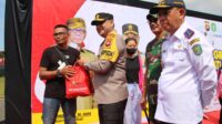Kapolda Kalba Melepas Keberangkatan Rombongan “Mudik Gratis Presisi Katulistiwa 2023