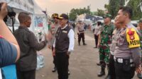 Siapkan Pengamanan Mudik Lebaran Dandim 0509 Kabupaten Bekasi Bersama Forkopimda Tinjau Langsung Pos Pam Kedungwaringin