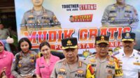 Kombes Pol Jefri R P Siagian, Lepas Rombongan Mudik Gratis Polresta Pekanbaru