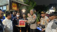 Pendistribusian Bantuan Sosial Dari Kapolda Metro Jaya Untuk Satpam, Linmas, Hansip dan Petugas Keamanan