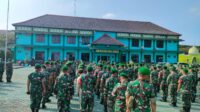 Kasdim 0509 Kabupaten Bekasi Pimpin Apel Kembali Cuti dan Pemberangkatan Cuti Gelombang Kedua