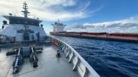 Guskamla Koarmada III Laksananakan Waspam MV Indian Partnership Yang Bocor Di Tengah Laut