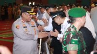 Kapolres Bogor Hadiri Pelantikan Kepala Desa Terpilih di Wilayah Kabupaten Bogor