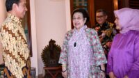 Presiden Jokowi Silaturahmi dengan Presiden Ke-5 RI Megawati Soekarnoputri