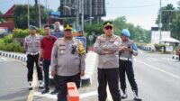 Jaga Kelancaran Arus Lalin, Personil Polres Bogor Gelar Pengaturan Dan Pengamanan di Sepanjang Jalur Puncak