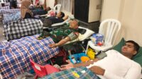 Kodim 0501/JP dan Yayasan Sri Sathya Sai Baba Gelar Baksos Donor Darah
