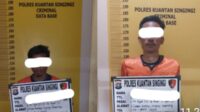 Polisi Amankan Dua Pengedar Sabu di Seputaran Kebun Lado