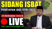 Pemerintah Tetapkan 1 Syawal 1444 H Jatuh pada 22 April 2023