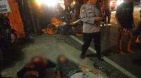 Laka Lantas Libatkan 1 Unit Pick Up dan 3 Unit Motor di Sukaraja Kabupaten Bogor
