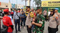 Kawal Keberangkatan Massa Buruh, Polres Metro Tangerang Kota Terjunkan 425 Personel Gabungan