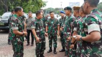 Kasad Kunjungi Posko kodim 0501/JP Pada Pengamanan Peringatan Mayday Di Monas