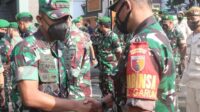 Dandim 0808/Blitar Dan Ketua Persit KCK Cabang XXII Gelar Halal Bi Halal Bersama Keluarga Besar Kodim 0808