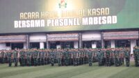 Halal Bihalal Dengan Anggota Mabesad, Ini Pesan Kasad