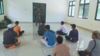 Satgas Pamtas Yonif 645/Gardatama Yudha Berikan Penyuluhan Tentang Pelintas Batas Negara Kepada Warga Perbatasan