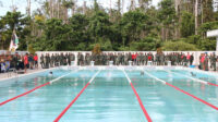 Komandan Pasmar 3 Pimpin Start Pertama Lomba Renang Militer
