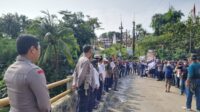Aksi Pengamanan Pesta Rakyat (Festival Kuluwung) Dari Sat Samapta Polres Bogor