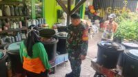 Wadanramil 07/Kmy Kodim-0501/JP Tinjau Budidaya Maggot Wilayah Binaan Kebun Kosong