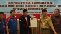 Peringati Hari Buruh Dengan Diskusi, Serikat Buruh Kalbar Sampaikan Sejumlah Tuntutan Kepada Pemprov Kalbar