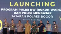 Polres Bogor Launching Polisi RW, Yang Miliki Peran Tingkatkan Keamanan Lingkungan