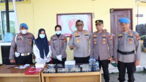 Cek Personel Terkait Narkoba, Polres Kampar Gelar Tes Urine