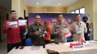 Naas” Kurir Narkoba Seorang Janda Rambut Pirang di Bekuk Polisi