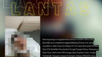 Ngeri” Usai Tabrak Belakang Truk Parkir di Pal VIII Sungai Kakap Pengendara Motor Tewas