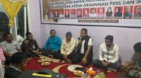 Pererat Silaturahmi, AKBP Suwinto SH SIK Hadiri Halal Bihalal Bersama GWI Pelalawan