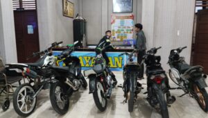 7 Unit Sepeda Motor Diamankan Saat Razia Balap Liar