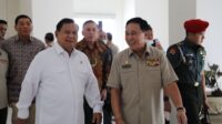 Sedang Kegiatan sebagai Menhan di PP Polri, Prabowo Hindari Bicara Politik