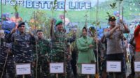 Jaga Ekosistem Pesisir, Pangdam XII/Tpr Pimpin Penanaman Mangrove Nasional Secara Serentak di Wilayah Kalbar